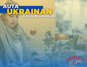 Auta Ukrainan kriisin uhreja!⁠
⁠
Nyt sinulla on mahdollisuus auttaa Ukrainan kriisin uhreja missä