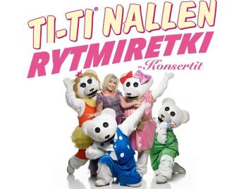 Ti-Ti Nallen Rytmiretki -konsertti Madetojan salissa la 28.11.26 klo 15.00! Puhuuko Ti-Ti Nalle!