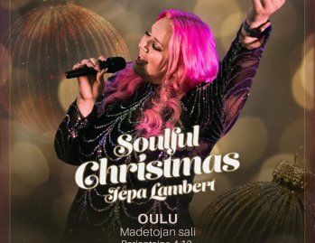 Jepa Lambert Madetojan salissa pe 4.12.26 klo 19.00! TV-ohjelmista tuttu soul-laulaja Jepa Lambert
