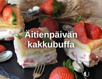 Tervetuloa juhlistamaan äitienpäivää kakkubuffalla! 🍰 ⁠
⁠
Preludissa järjestetään äitienpäivänä