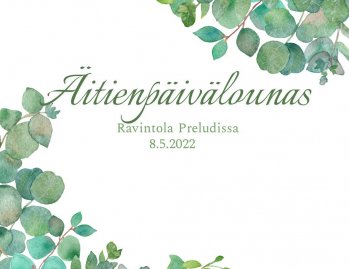 Äitienpäivälounas Ravintola Preludissa! 💚⁠
⁠
Äitienpäivänä sunnuntaina 8.5. katetaan Oulun