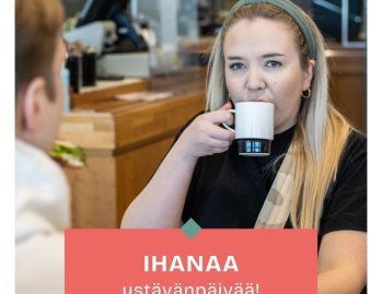 Tuo ystäväsi lounaalle tai kahville Preludiin ystävänpäivän kunniaksi! Mitä kuuluu ystävänpäivän