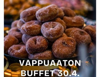 Herkuttele kanssamme Preludin Vappu-buffetissa 30.4. klo 18 alkaen! Varaa pöytäsi Ravintola