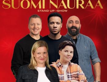 Suomi Nauraa - Stand Up Show Madetojan salissa pe 18.12. klo 20.00! Jo vuodesta 2008 saakka