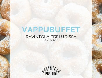 Vappuaattona ja vapun aatonaattona nautitaan hyvästä musiikista ja vappuherkuista Oulun