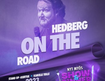 Hedberg On the Road - Kaikille teille!⁠
⁠
Sami Hedbergin Stand up -kiertue saapuu Ouluun⁠