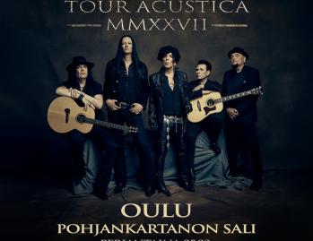The 69 Eyes tuo itsestään esiin uuden puolen akustisena ja suuntaa konserttisaleihin. Tour Acustica