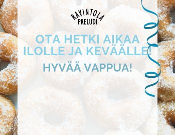 Ota hetki aikaa ilolle ja keväälle, vappu on nimittäin koittanut! ☀️🥂⁠
⁠
Oikein ihanaa vappua