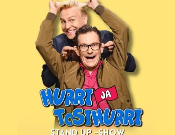 Hurri ja Tosi Hurri – Stand up -show K18 – Pohjankartanon salissa lauantaina 24.1. klo 19.00!